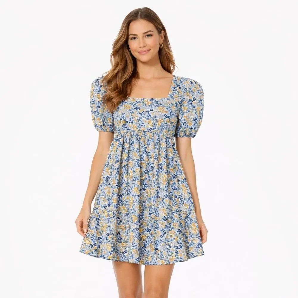Anthropologies Jacquie the Label Floral Dress NWOT